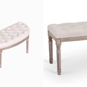 3 Piece Curved Bench Set